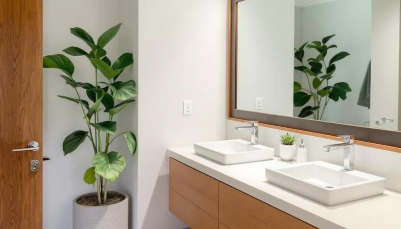 Wie man ein Gäste-WC mit einfachen Mitteln modernisiert?