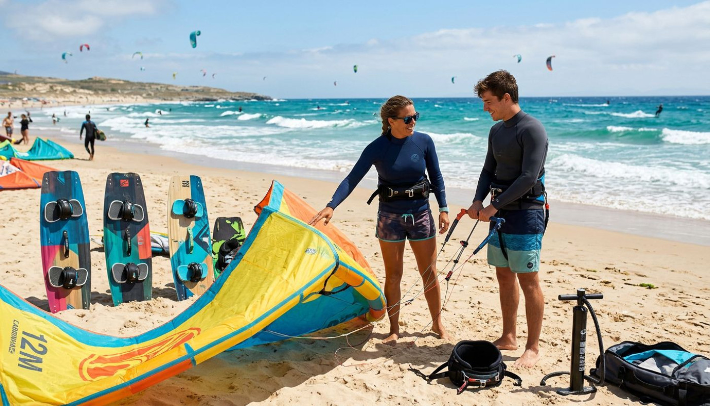 Wie wählt man die perfekte Ausrüstung für das Kitesurfen?